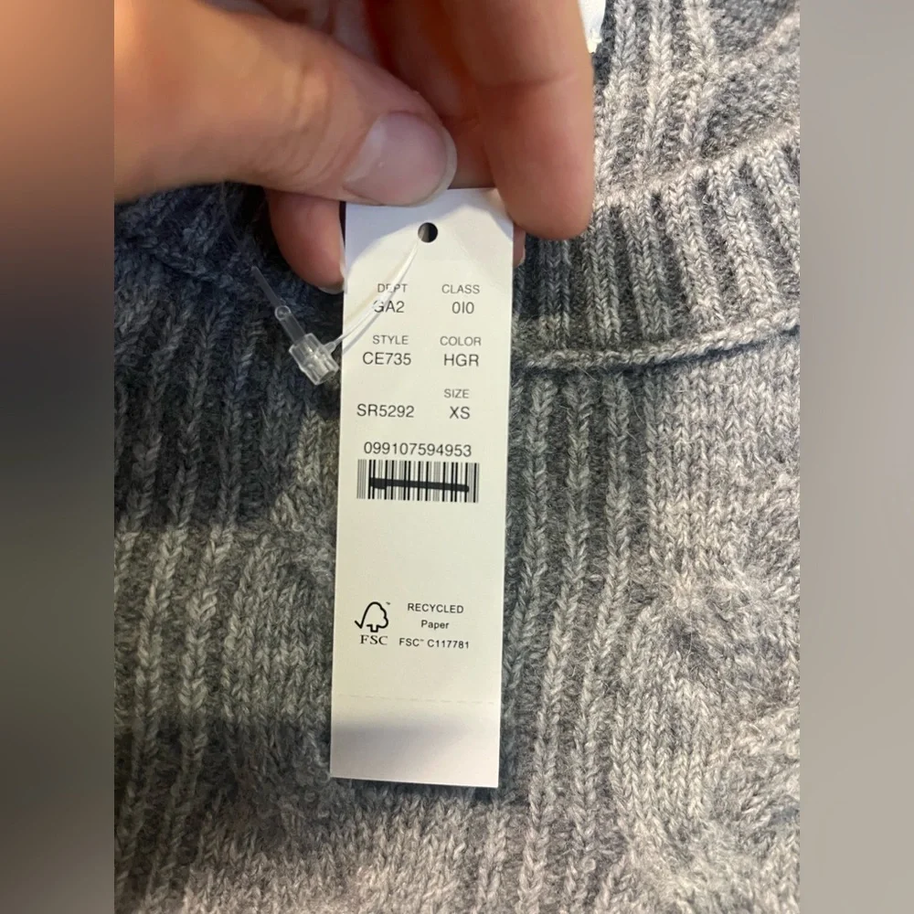 J.Crew Cable-knit sweater with buttons in Supersoft yarn